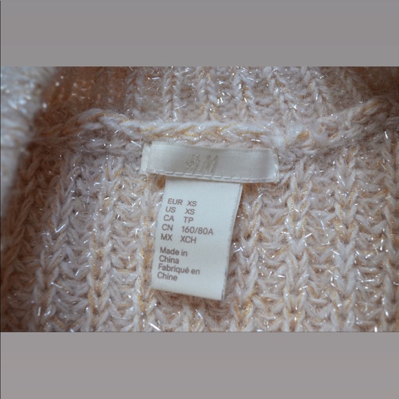 ☼4 for 20$☼ Beige Knit Pullover with slight sparkle - Picture 5 of 7
